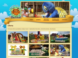 Dmuchańce w ofercie firmy Danmel.