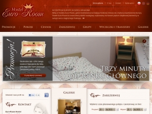 Tanie noclegi Kraków zapewnia Hostel Euro-Room