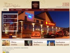 www.imperialresidence.pl Sandomierz, dobre miejsce na urlop